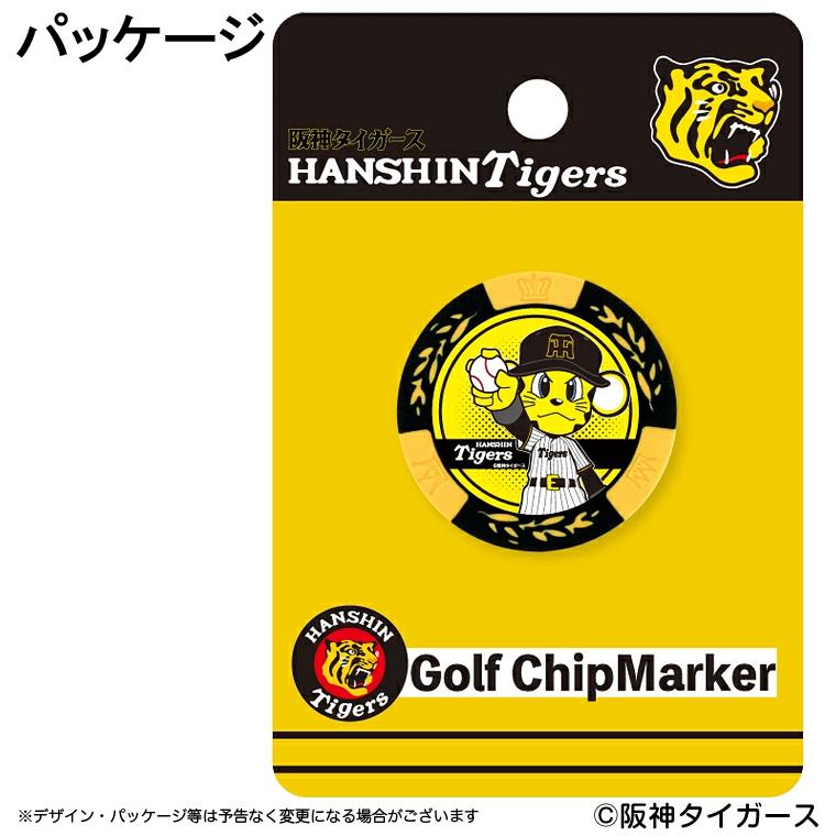 プロ野球 阪神タイガース トラッキー イエロー ゴルフ チップマーカー