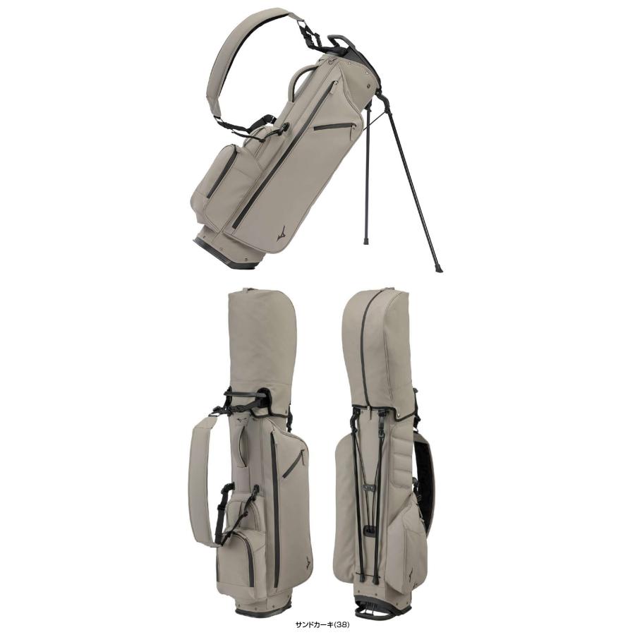 ミズノ スタンドキャディバッグ サンドカーキ ミズノ スタンドキャディバッグ サンドカーキ MIZUNO ミズノ