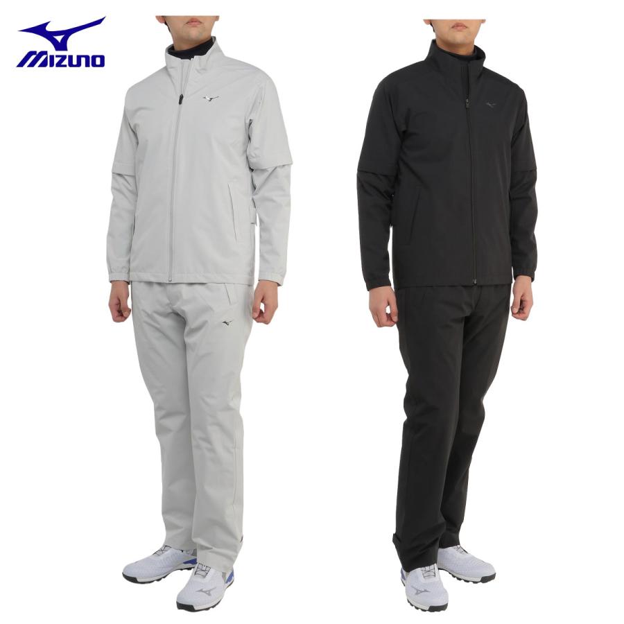 MIZUNO（ミズノ） ゴルフウエア メンズ レインウェア 上下セット