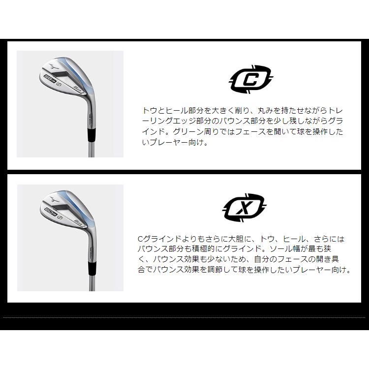 MIZUNO ミズノ 正規品 S23ウェッジ ホワイトサテンブラッシュ MIZUNO ミズノ 正規品 S23ウェッジ ホワイトサテンブラッシュ