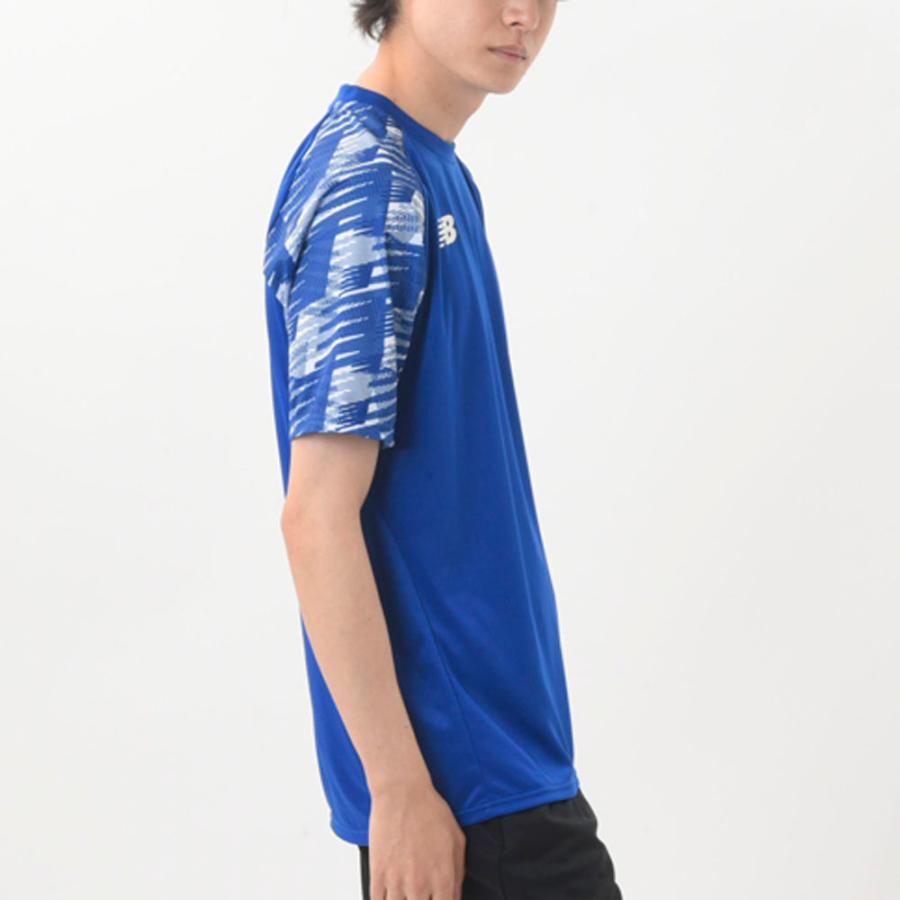 ニューバランス ゲームシャツ チームロイヤル nbj-jmtf1417-ryb｜ezaki-g｜02