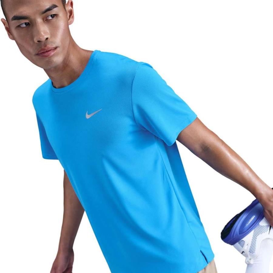NIKE（ナイキ） DF UV マイラー S/S トップ ブルーヒーロー