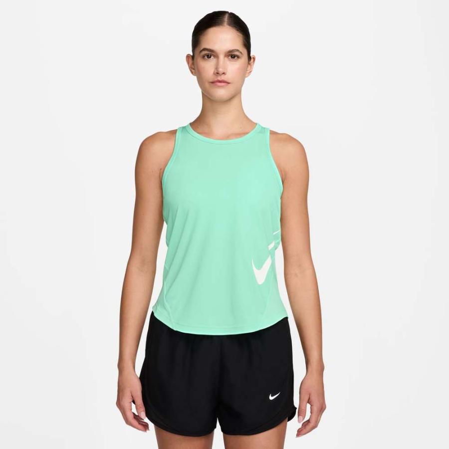 NIKE（ナイキ） ウィメンズ テンポ SWSH HBR DF タンク ミントフォーム