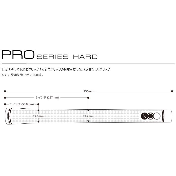 NO1-GRIP ナンバーワングリップ 日本正規品 PRO series プロシリーズ ウッド＆アイアン用 ゴルフグリップ 単品(1本) | ブランド登録なし | 01