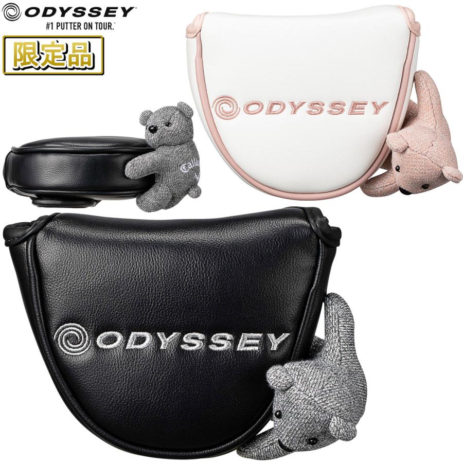 ODYSSEY マレット型パター ヘッドカバー付き ODYSSEY（キャロウェイゴルフ） 【限定品】 ODYSSEY オデッセイ 正規品