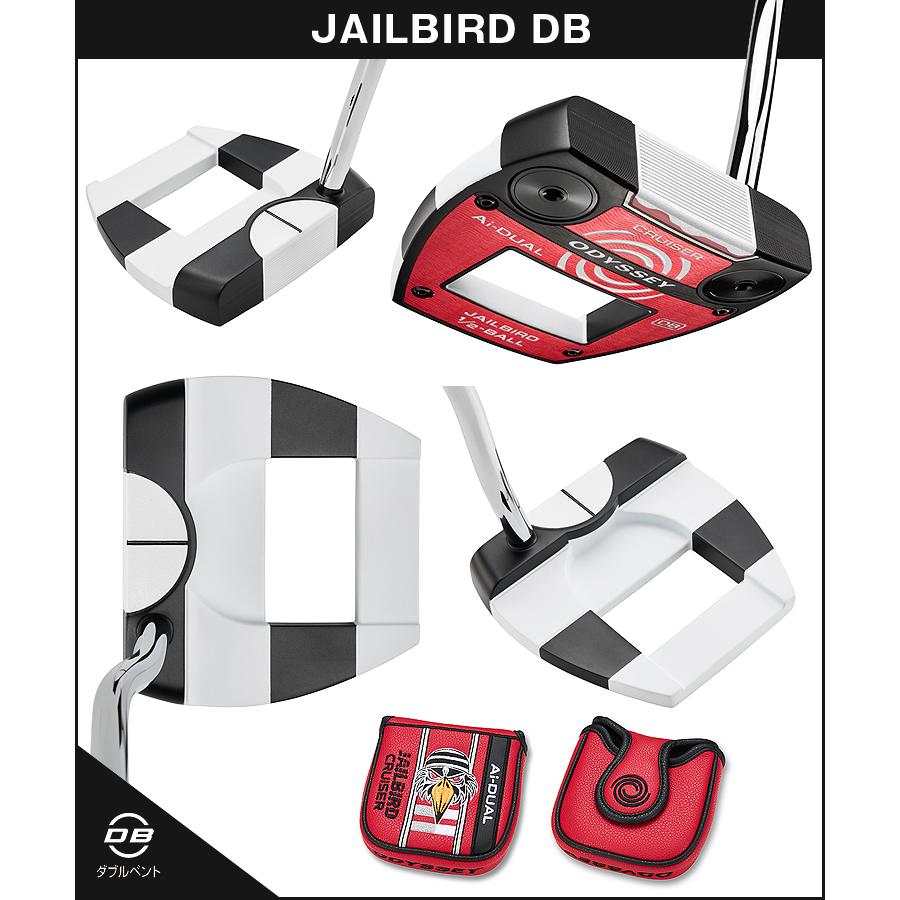 【限定品】 ODYSSEY オデッセイ 日本正規品 Ai-DUAL CRUISER 1/2-BALL エーアイデュアル ハーフボール クルーザー パター 2026新製品 ストロークラボ140スチール_2