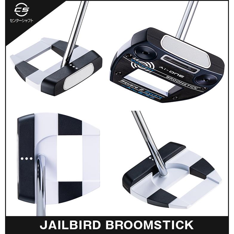 オデッセイ Ai-ONE SQUARE 2 SQUARE 45インチ 長尺パター ODYSSEY Ai-ONE Square 2 Square JAILBIRD BROOMSTICKパター 45