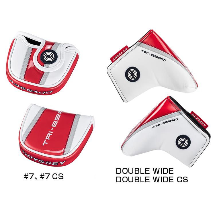 トライビーム RED ダブルワイド CS 34インチ パター 赤 オデッセイ トライビーム レッド／TRI-BEAM RED #7 CSパター | ゴルフギアカタログ