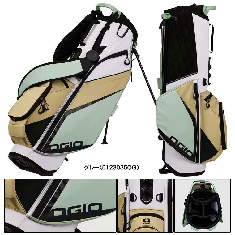 希少品　OGIO オジオ　スタンド式キャディバッグ 送料込み 楽天市場】オジオ ゴルフ キャディバッグ スタンド型 4分割 9.5