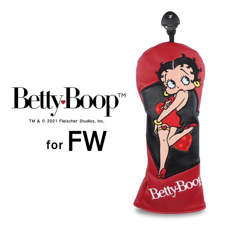Betty Boop(ベティ・ブープ) フェアウェイウッド用ヘッドカバー 「OHC0004」｜ezaki-g｜02