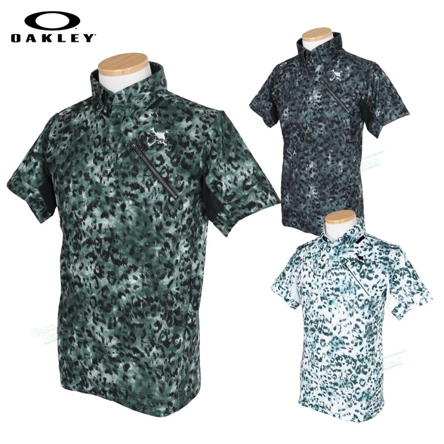 OAKLEY（オークリー） ゴルフウエア メンズ 半袖シャツ 吸汗速乾 4WAY