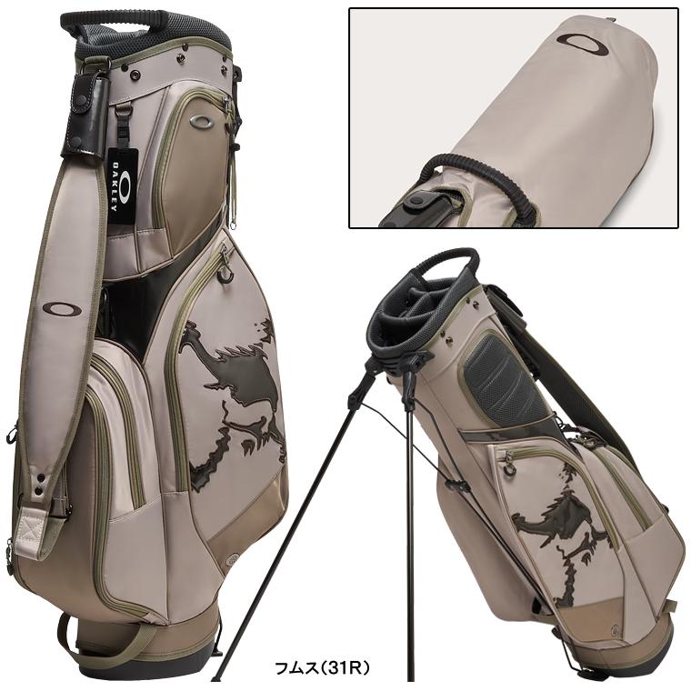 オークリー スタンド キャディバッグ　8型 4分割 　FOS901529 OAKLEY オークリー SKULL STAND 17.0 8.0型 キャディバッグ