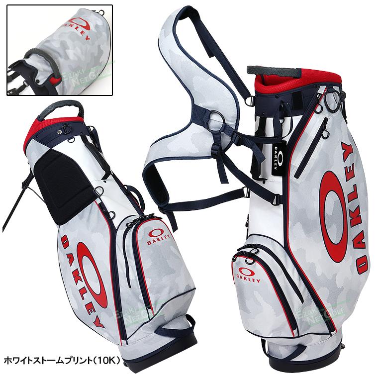 一回使用美品★オークリー★スタンドキャディバッグ★FOS901535 OAKLEY オークリー スタンドキャディーバッグ STAND 17.0 FW