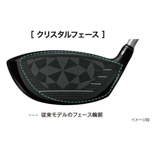 PRGR プロギア 正規品 CRYSTAL egg クリスタルエッグ レディス ドライバー Ladies クリスタルカーボンシャフト 2025モデル_2