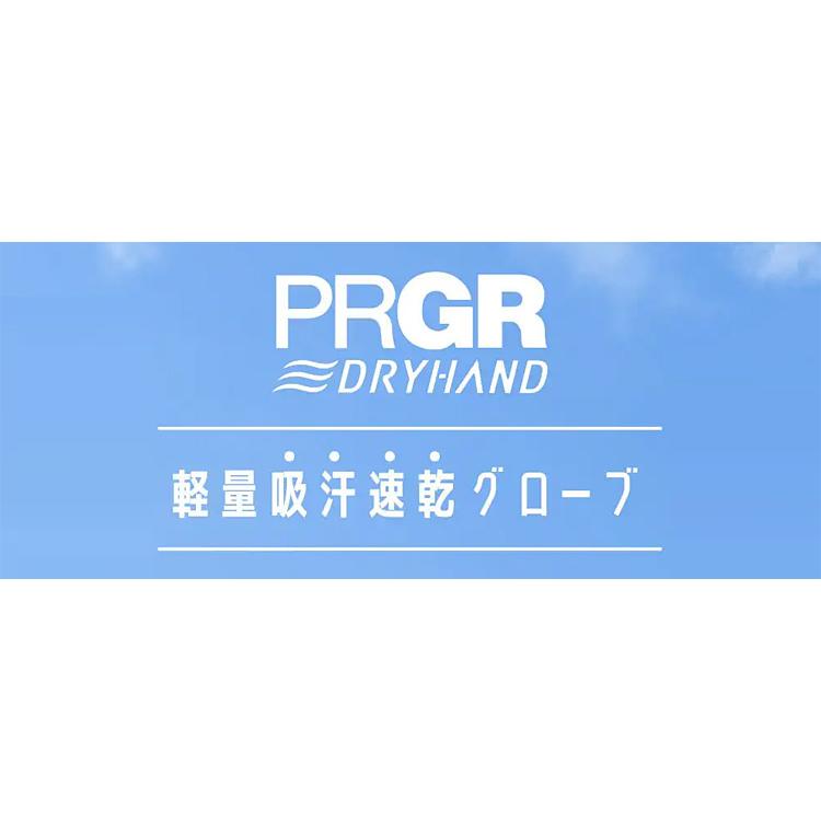 PRGR プロギア 日本正規品 DRYHAND ドライハンド ゴルフグローブ 左手用 2024継続品 「 DH-203 」｜ezaki-g｜02