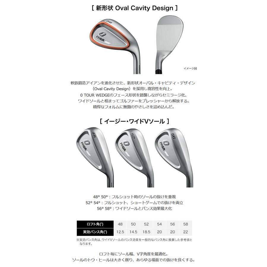 PRGR プロギア 正規品 PRGR 0 ウェッジ スペックスチールIII Ver.2 