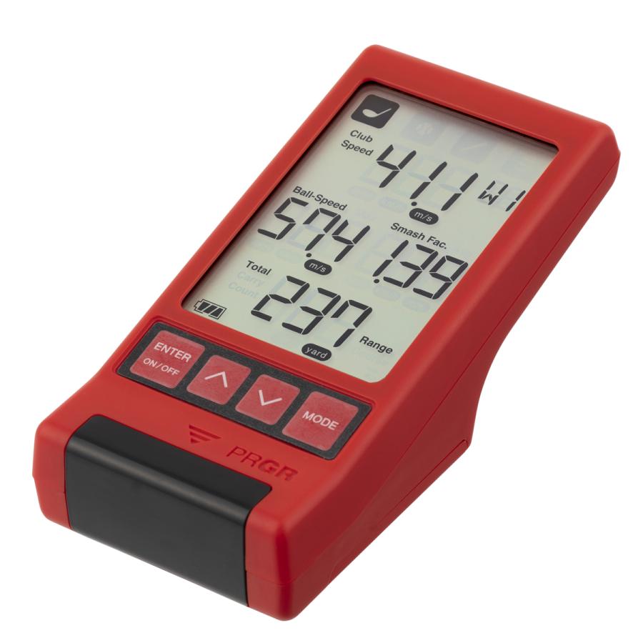 PRGR プロギア 正規品 マルチスピード測定器 RED EYES POCKET