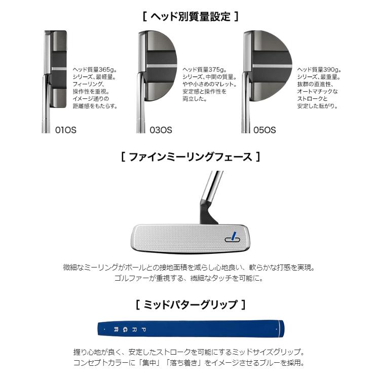 PRGR（プロギア） 正規品 Silver-Blade Centered シルバーブレード