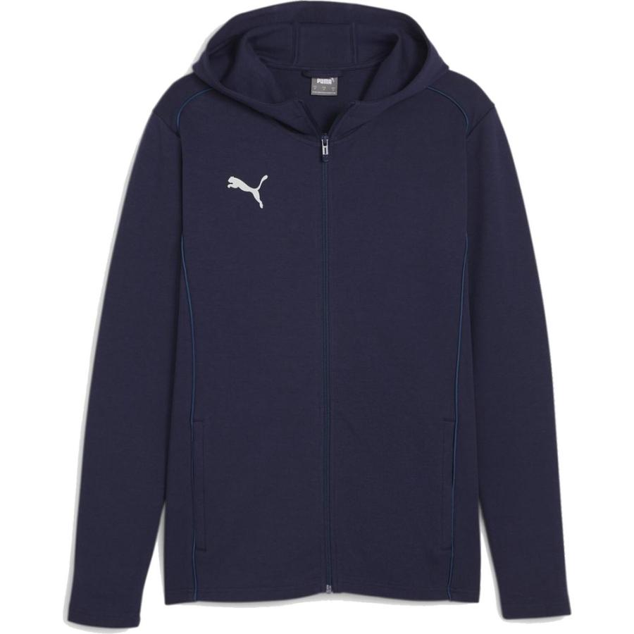新品 PUMA× フーデッドジャケット 紺 Mサイズ(US M) PUMA（プーマ） teamFINAL カジュアル フーデッド ジャケット ネイビー