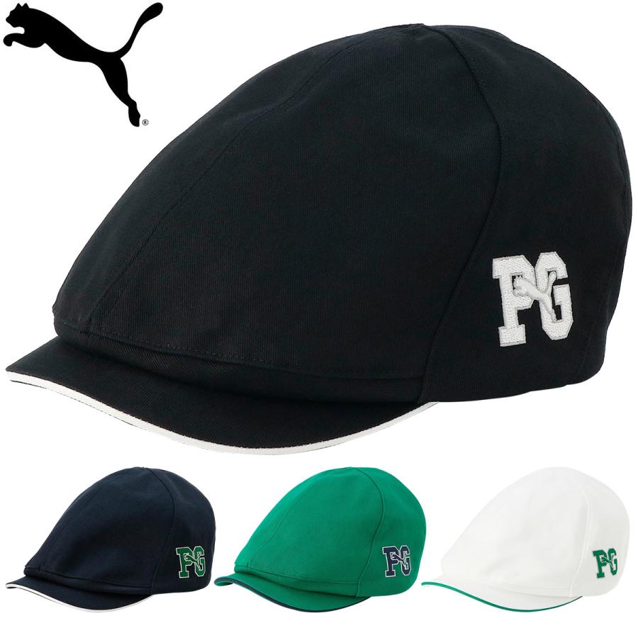 PUMAGOLF プーマゴルフ日本正規品 ゴルフ コットンツイル 6パネル ハンチング キャップ 「025003」