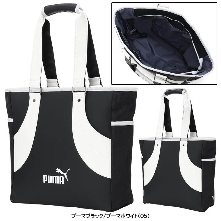【2025秋冬新色】 PUMA GOLF プーマ ゴルフ 日本正規品 ユニセックス 男女兼用 FOG クラシック トートバッグ 2025モデル 「 091941 」の画像