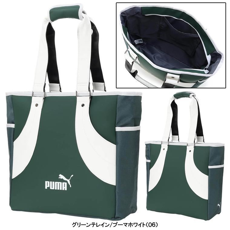 【2025秋冬新色】 PUMA GOLF プーマ ゴルフ 日本正規品 ユニセックス 男女兼用 FOG クラシック トートバッグ 2025モデル 「 091941 」の画像