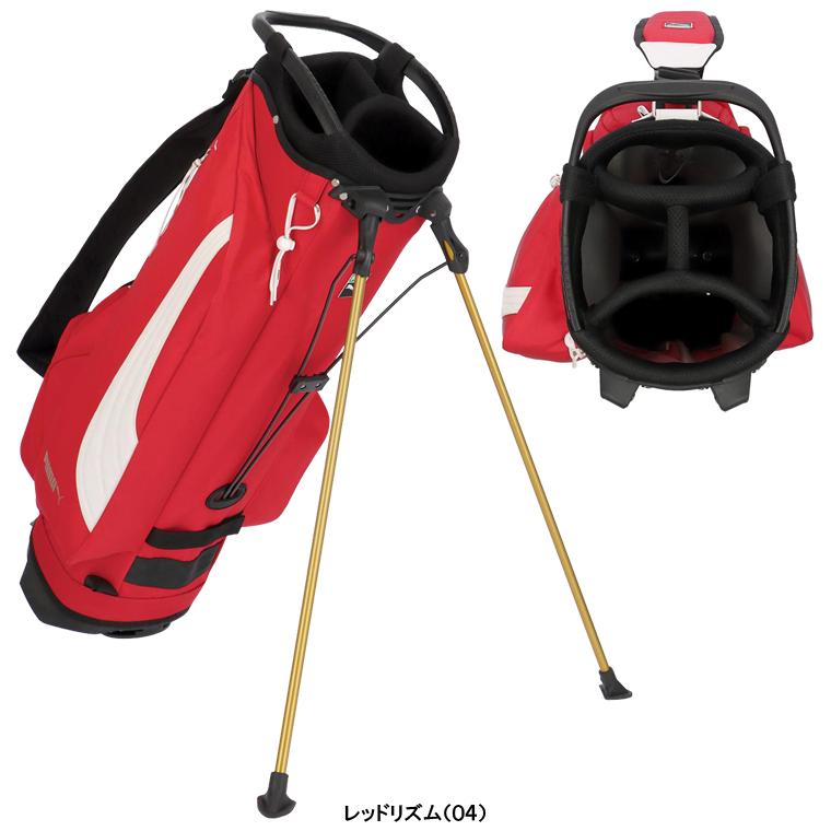 Puma キャディバッグ レッド PUMA（プーマ） PUMA GOLF ゴルフ 正規品 ユニセックス 男女兼用