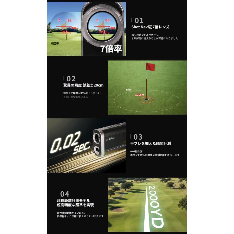 テクタイト ShotNavi ショットナビ 正規品 PRECIS プレシス 2026新製品
