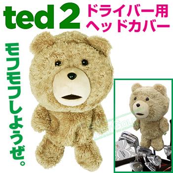 Ted2 テッドツー ぬいぐるみ ヘッドカバー ドライバー用 460cc 「 K