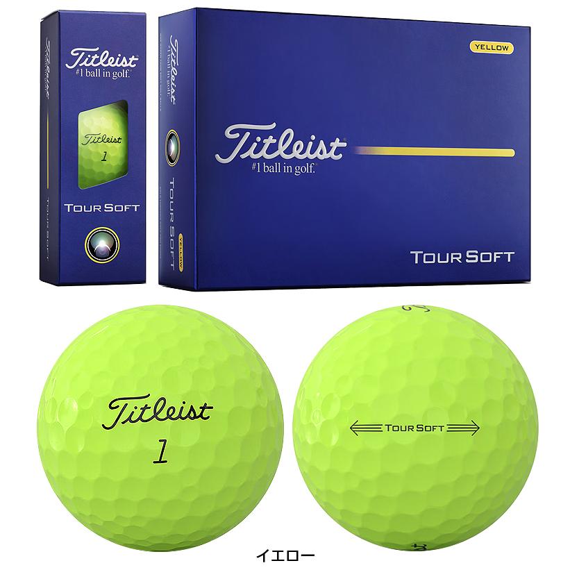 Titleist（タイトリスト） タイトリスト日本正規品 TOUR SOFT ツアー