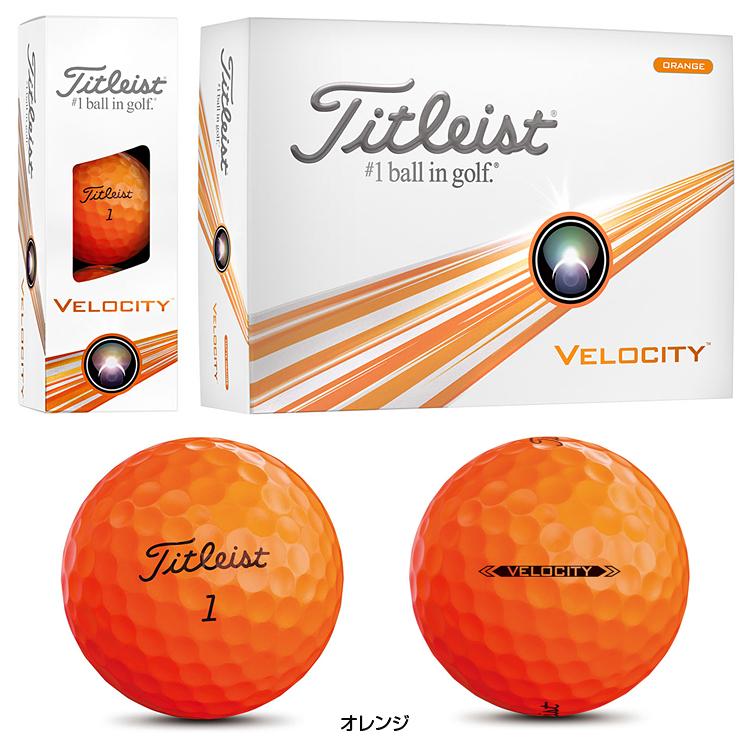 Titleist タイトリスト日本正規品 VELOCITY ベロシティ 2024 Titleist タイトリスト日本正規品 VELOCITY ベロシティ 2024