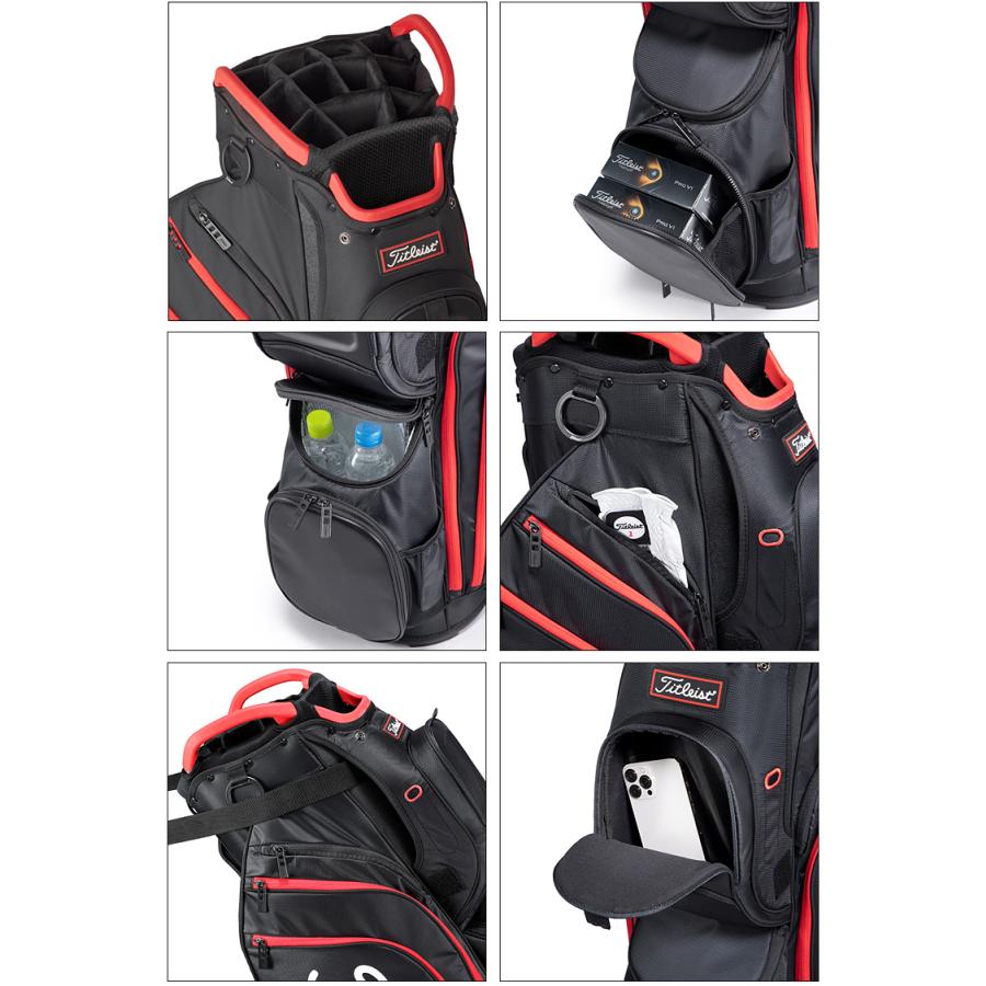 美品希少タイトリスト シティアクティブキャディバッグ 軽量2.5kg 8.5型 Titleist（タイトリスト） タイトリスト日本正規品 カート15 キャディ