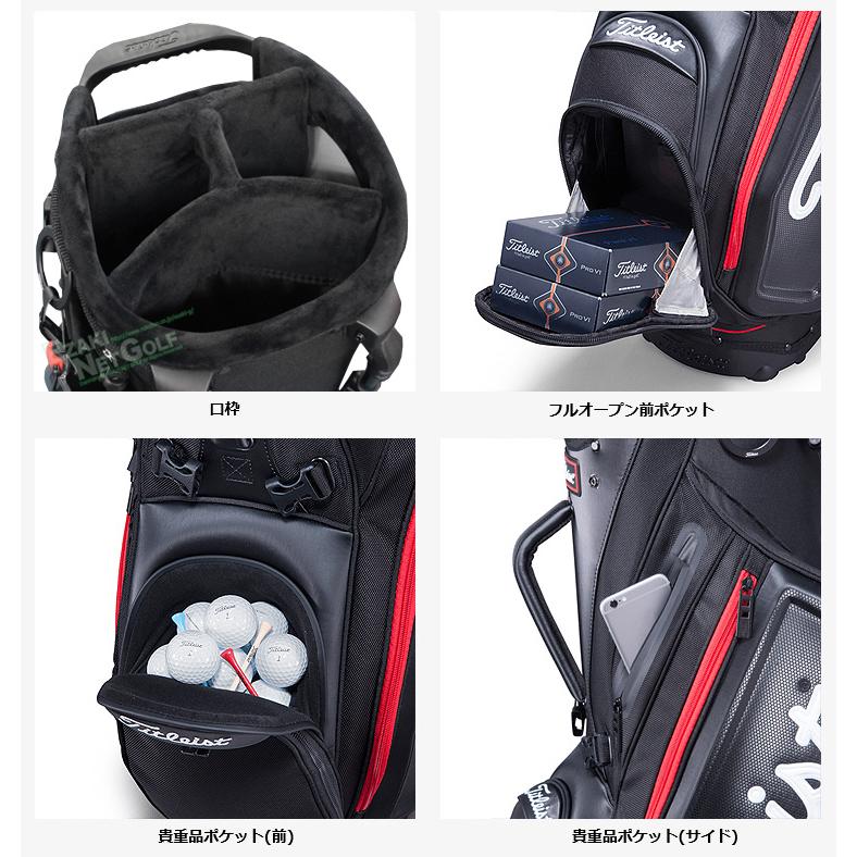 Titleist タイトリスト日本正規品 プレミアム スタンドバッグ Titleist タイトリスト日本正規品 プレミアム スタンドバッグ