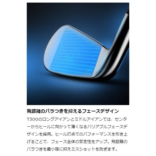 楽天 Titleist タイトリスト日本正規品 T300アイアン NSPRO880AMCスチールシャフト 5本セット(I#6〜9、PW)