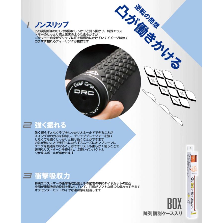 TRIAL トライアル 正規品 ダイヤカットグリップ 極 ウッド＆アイアン用