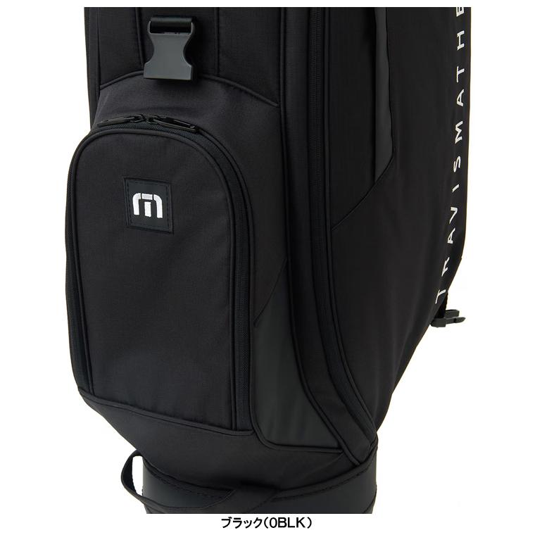 Travis Mathew ブラックキャディバッグ TRAVISMATHEW トラヴィスマシュー 正規品 MP カートバッグ 軽量 ゴルフ