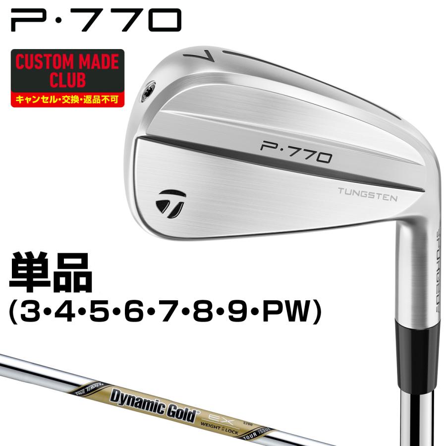 TaylorMade（テーラーメイド） P770アイアン ダイナミックゴールドEX
