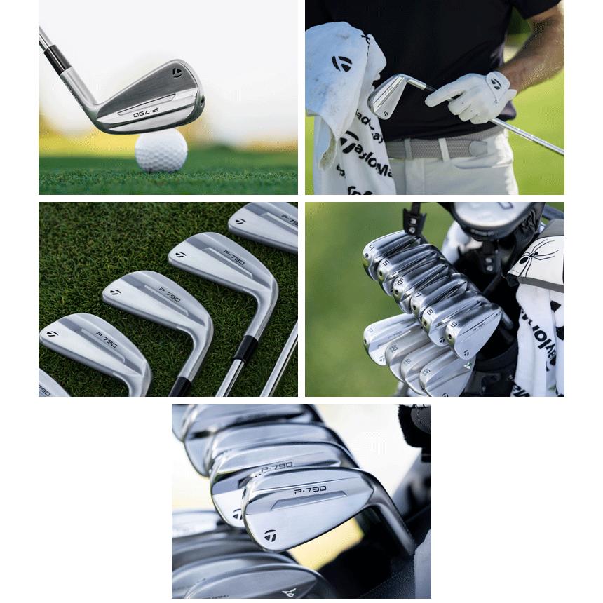 TaylorMade テーラーメイド 日本正規品 P790 アイアン 2025モデル NSPRO950GH neoスチールシャフト 5本セット(#6〜9、PW)_6