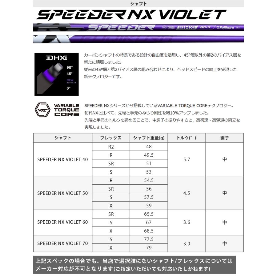 Qi4D MAX LITE ドライバー SPEEDER NX VIOLETカーボンシャフト 【カスタムクラブ 特注】 Taylormade テーラーメイド 日本正規品 2026新製品