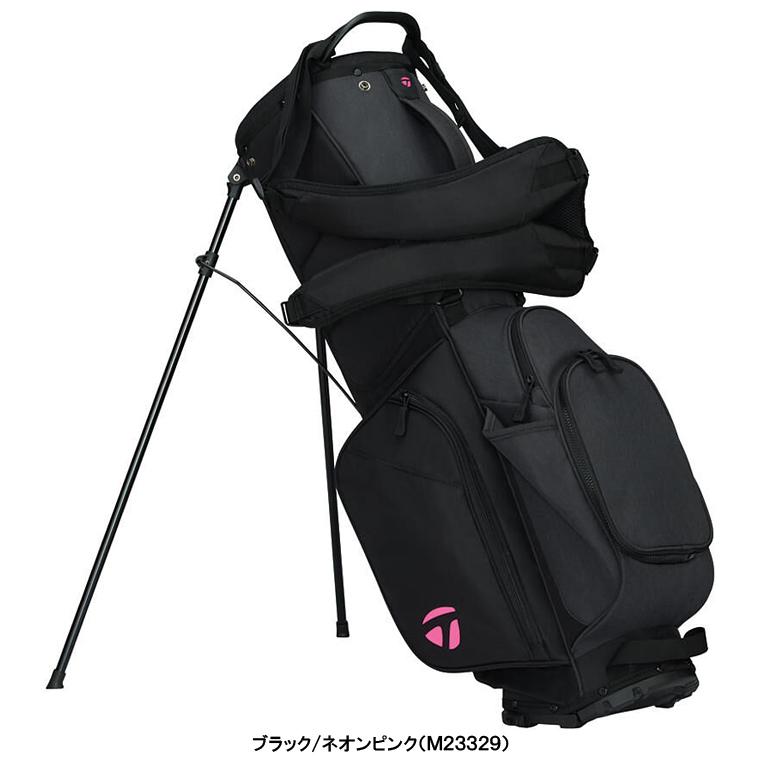 TaylorMade 軽量キャディバッグ ブラック/シルバー TaylorMade（テーラーメイド） 【2026春夏新色】 正規品 フレックス