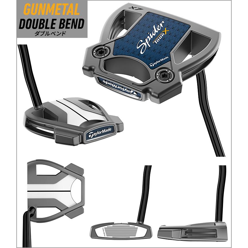【名器】テーラーメイド スパイダーX ネイビー KBS CT TOUR 34 TaylorMade（テーラーメイド） 日本正規品 Spider TOUR X スパイダー