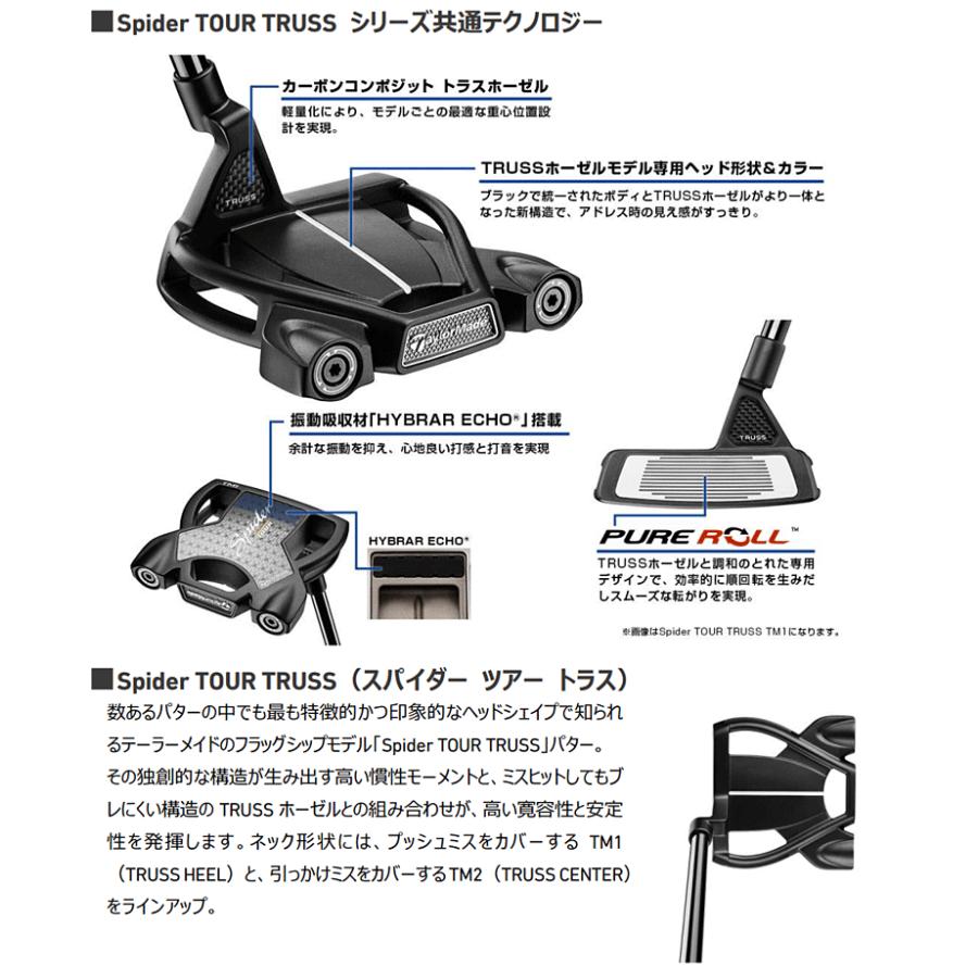 TaylorMade TRUSS スパイダー ツアーX パター Amazon.co.jp: Spider Tour X Truss TM1 34IN スパイダー ツアー