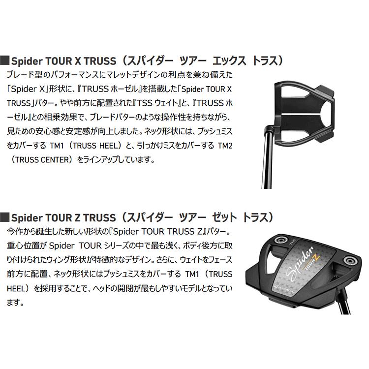 TaylorMade テーラーメイド 日本正規品 Spider TOUR TRUSS TaylorMade テーラーメイド 日本正規品 Spider TOUR TRUSS
