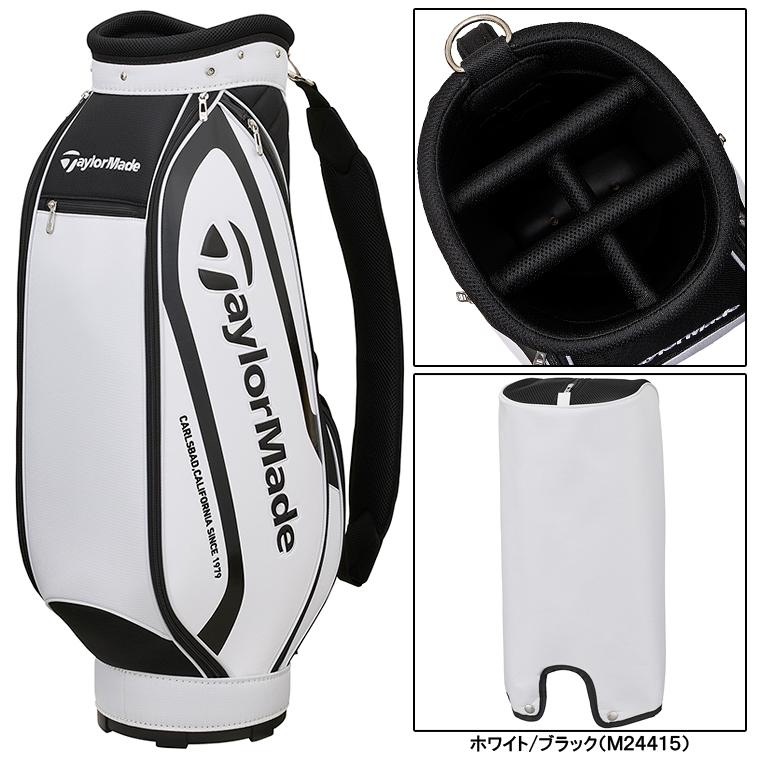 TaylorMade キャディバッグ ホワイト/ブラック TaylorMade（テーラーメイド） 正規品 TRUE-LITE トゥルーライト