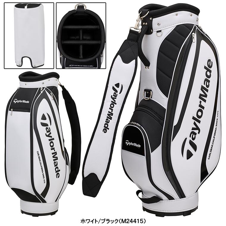 TaylorMade キャディバッグ 白/黒 TaylorMade（テーラーメイド） 正規品 TRUE-LITE トゥルーライト