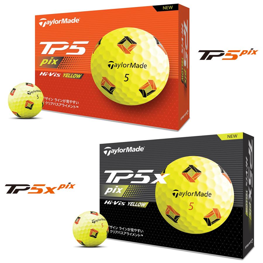 TaylorMade テーラーメイド 日本正規品 TP5 Pixシリーズ 2024