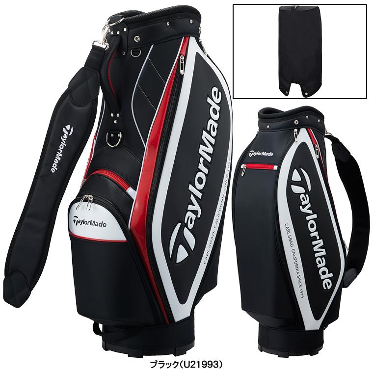 TaylorMade TRUE-LITE CART BAG ブラック/ホワイト TaylorMade（テーラーメイド） ゴルフ トゥルーライト キャディバッグ