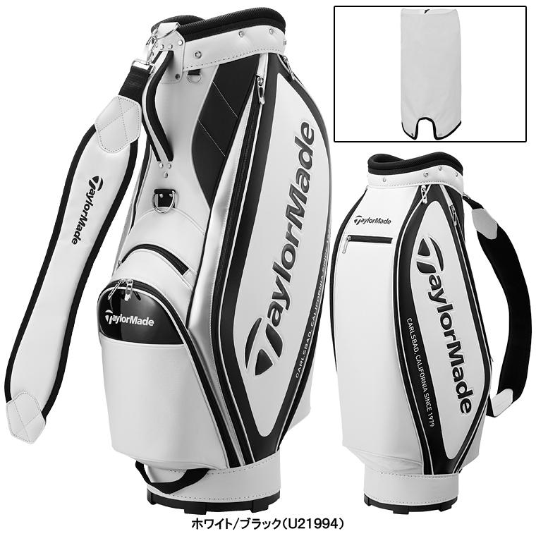 TaylorMade キャディバッグ ホワイト・ブラック TaylorMade（テーラーメイド） 日本正規品 TRUE-LITE トゥルーライト
