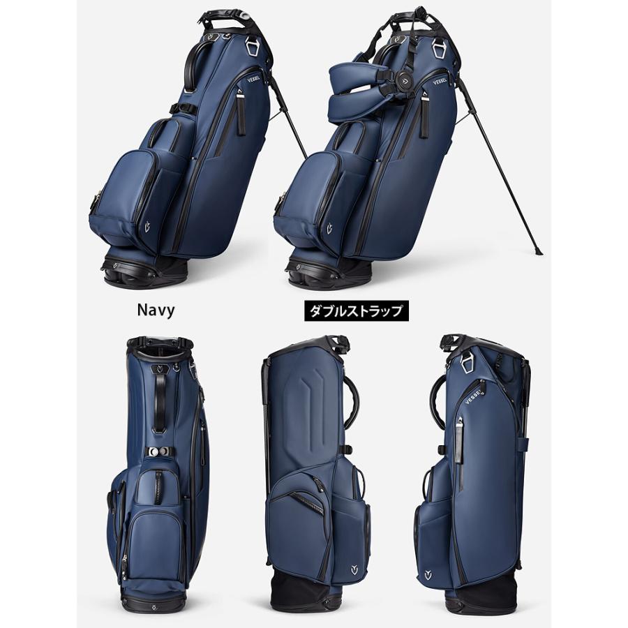 ベゼル・キャディーバック　【キャディバック・スタンドバック】正規品⭐️ VESSEL ベゼル 正規品 Player 5.0 Stand Bag スタンドバッグ キャディ