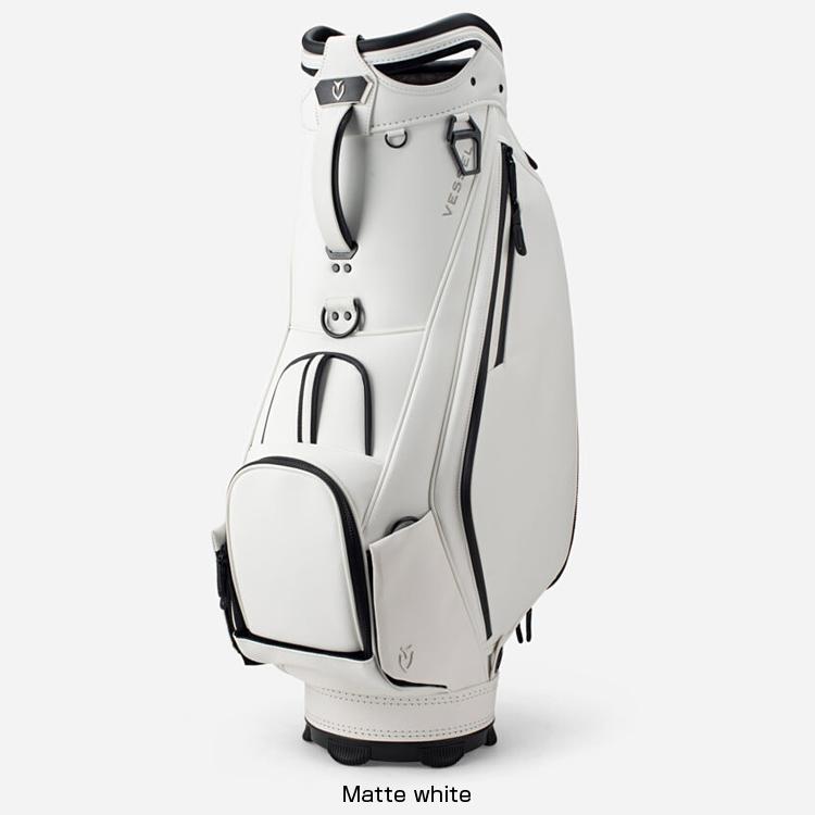 良品　ベゼル　VESSEL スタッフ　キャディバッグ　プライム　ホワイト VESSEL ベゼル 正規品 PRIME MINI スタッフバック キャディバッグ